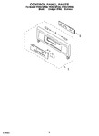 Diagram for 02 - Control Panel Parts