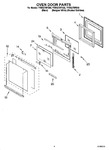 Diagram for 03 - Oven Door Parts