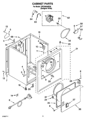 Diagram for YREX6634RQ0