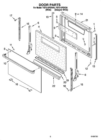 Diagram for YSF315PEKW0