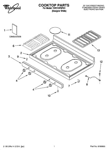 Diagram for YSF315PEPQ1