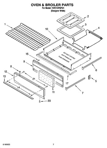 Diagram for YSF315PEPQ1