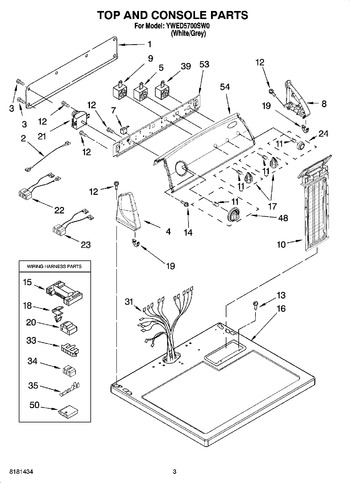 Diagram for YWED5700SW0