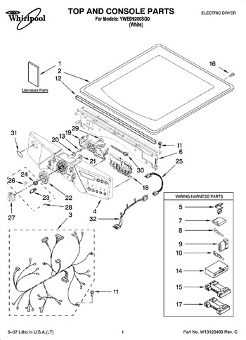 Diagram for YWED9200SQ0