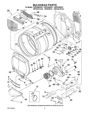 Diagram for YWED9400SU1