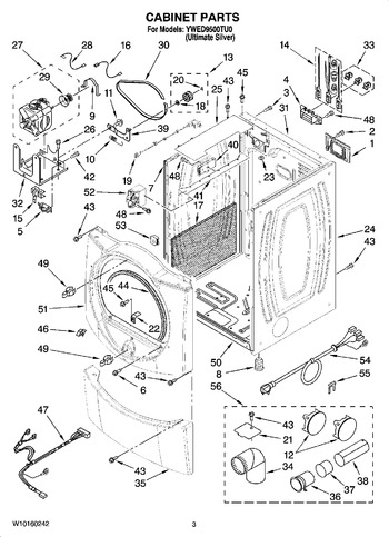 Diagram for YWED9500TU0