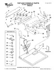 Diagram for 01 - Top And Console Parts