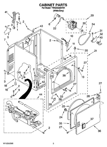 Diagram for YWGD5300VW1