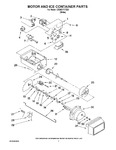 Diagram for 05 - Motor And Ice Container Parts