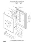 Diagram for 04 - Refrigerator Door Parts