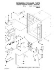 Diagram for 02 - Refrigerator Liner Parts