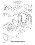 Diagram for 02 - Cabinet Parts