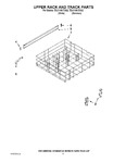 Diagram for 09 - Upper Rack And Track Parts