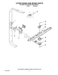 Diagram for 07 - Upper Wash And Rinse Parts