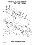 Diagram for 05 - Motor And Ice Container Parts