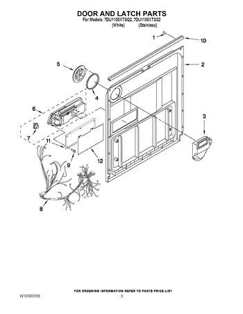 Diagram for 7DU1100XTSQ2