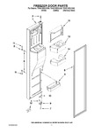 Diagram for 07 - Freezer Door Parts