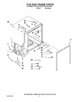 Diagram for 05 - Tub And Frame Parts