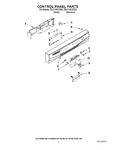 Diagram for 02 - Control Panel Parts