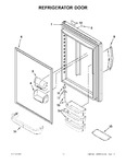 Diagram for 05 - Refrigerator Door