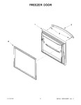 Diagram for 03 - Freezer Door