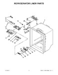 Diagram for 04 - Refrigerator Liner Parts