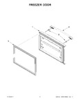 Diagram for 03 - Freezer Door