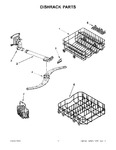 Diagram for 06 - Dishrack Parts