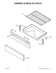 Diagram for 05 - Drawer & Broiler Parts