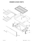 Diagram for 05 - Drawer & Rack Parts