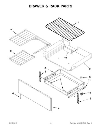 Diagram for YWFE710H0BW0