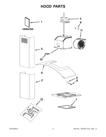 Diagram for UXW6530BS0