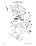 Diagram for 01 - Cooktop Parts