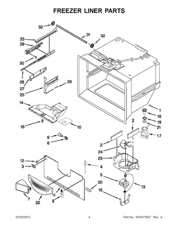 Diagram for KBFS25EWWH9