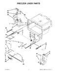 Diagram for 06 - Freezer Liner Parts