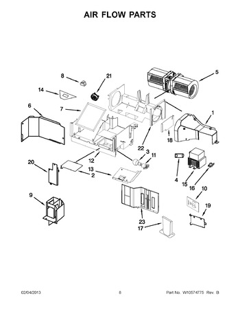 Diagram for WMH73L20AS1