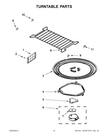 Diagram for WMH73L20AS1