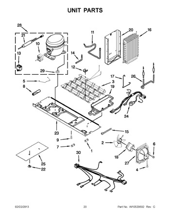 Diagram for WRS537SIAW00