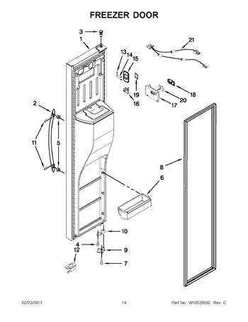 Diagram for WRS537SIAW00