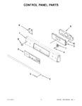 Diagram for 08 - Control Panel Parts