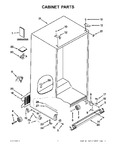 Diagram for 01 - Cabinet Parts