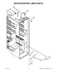 Diagram for 02 - Refrigerator Liner Parts