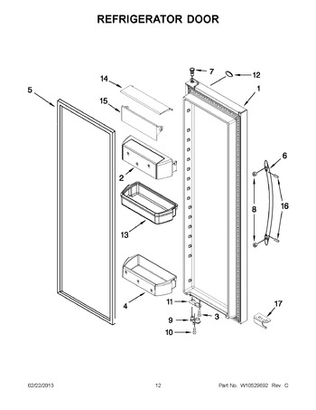 Diagram for WRS537SIAW00