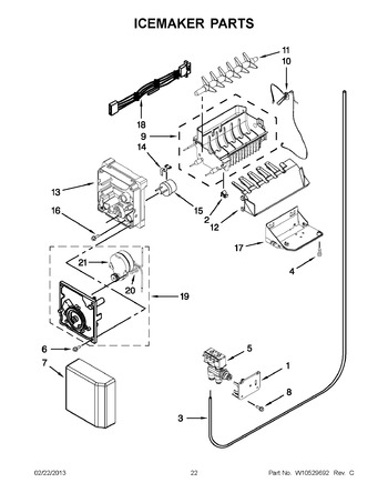 Diagram for WRS537SIAW00