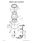 Diagram for 03 - Basket And Tub Parts