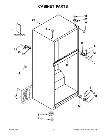 Diagram for W8TXNGMWB03