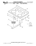 Diagram for 01 - Cooktop Parts