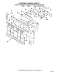 Diagram for 02 - Control Panel Parts