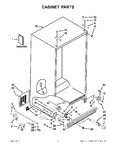 Diagram for 01 - Cabinet Parts