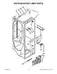 Diagram for 02 - Refrigerator Liner Parts